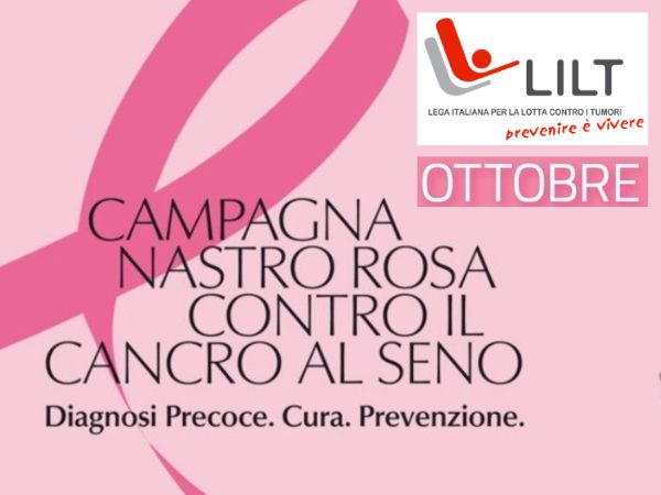 LILT for women: campagna nastro rosa 2021 - FNOMCeO
